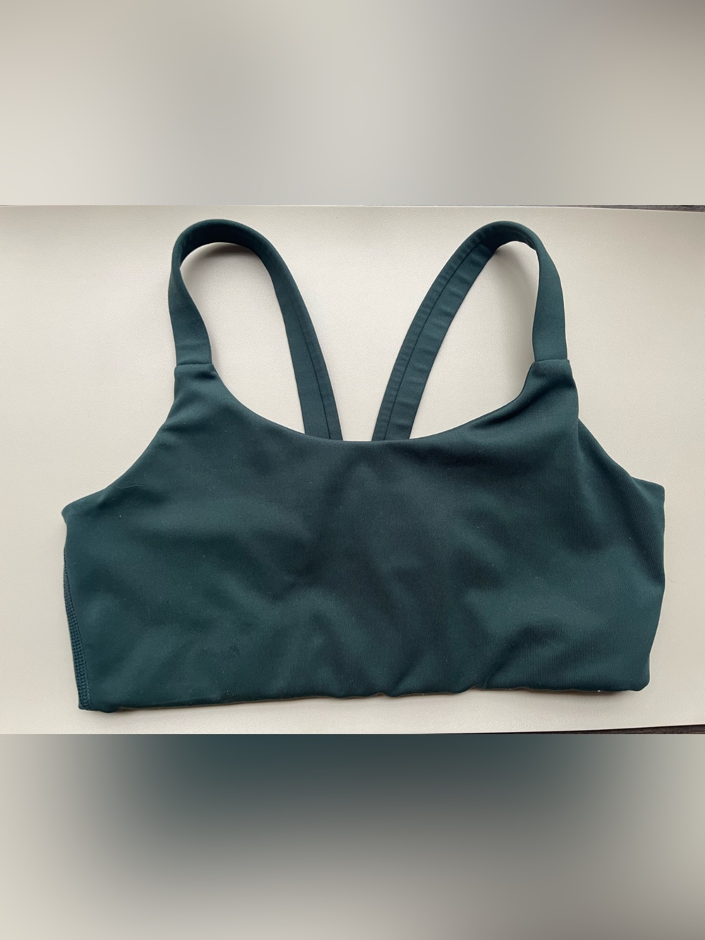 girlfriend collective Forest Green Sports Bra